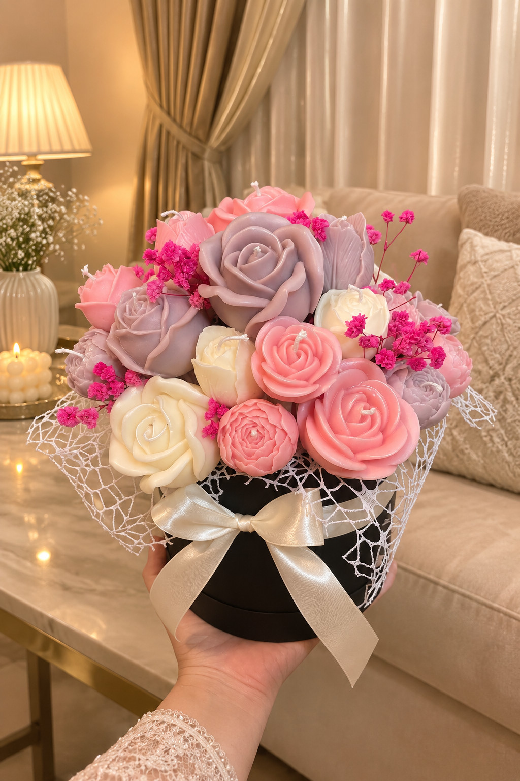 Signature Candle Bouquets