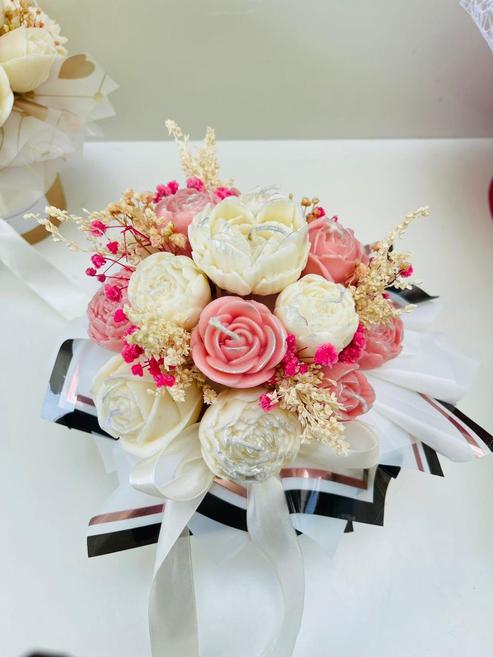 Full Bloom Candle Bouquet