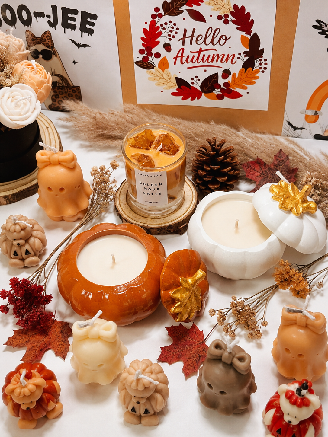 Pumpkin Jar Candle