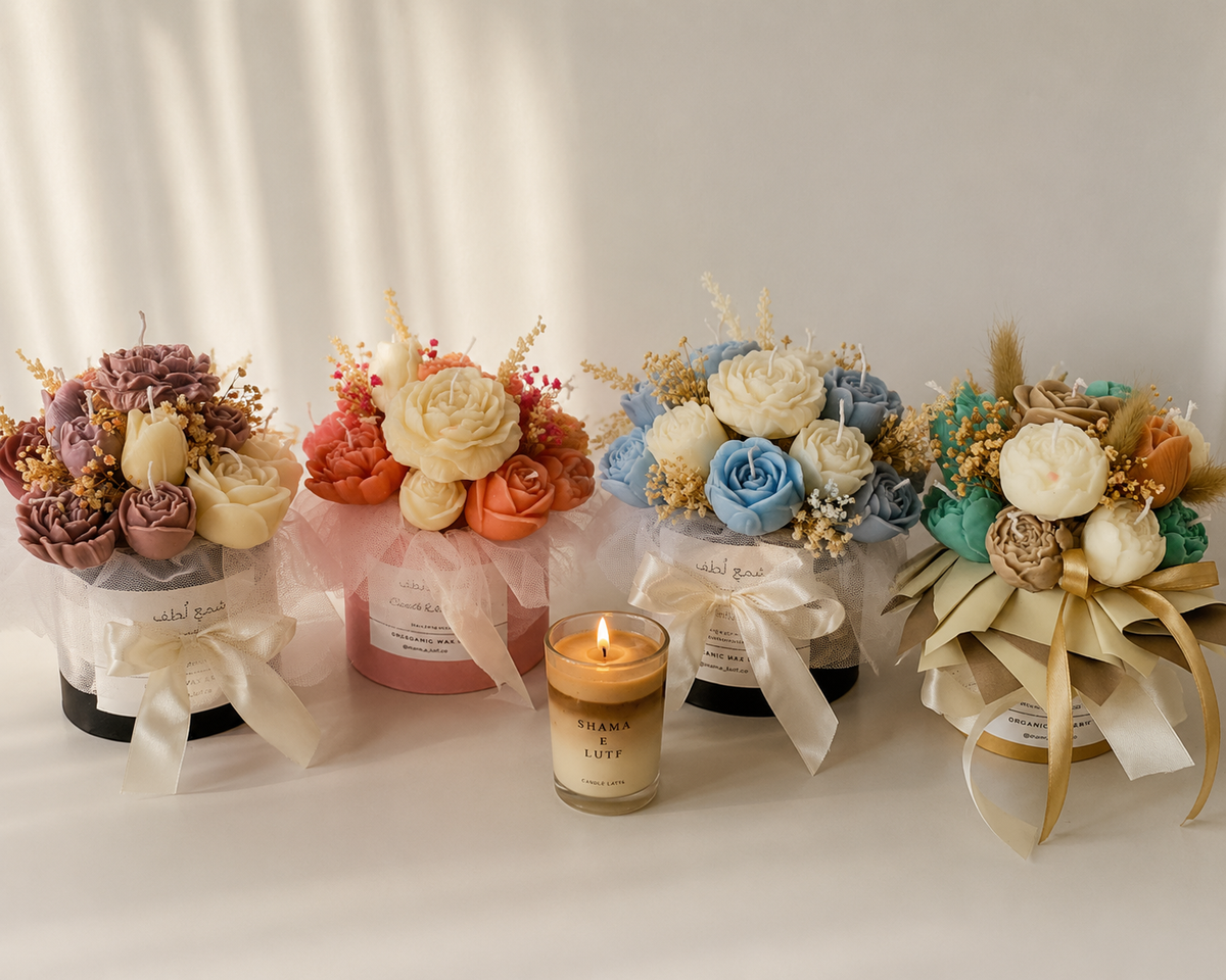 Full Bloom Candle Bouquet