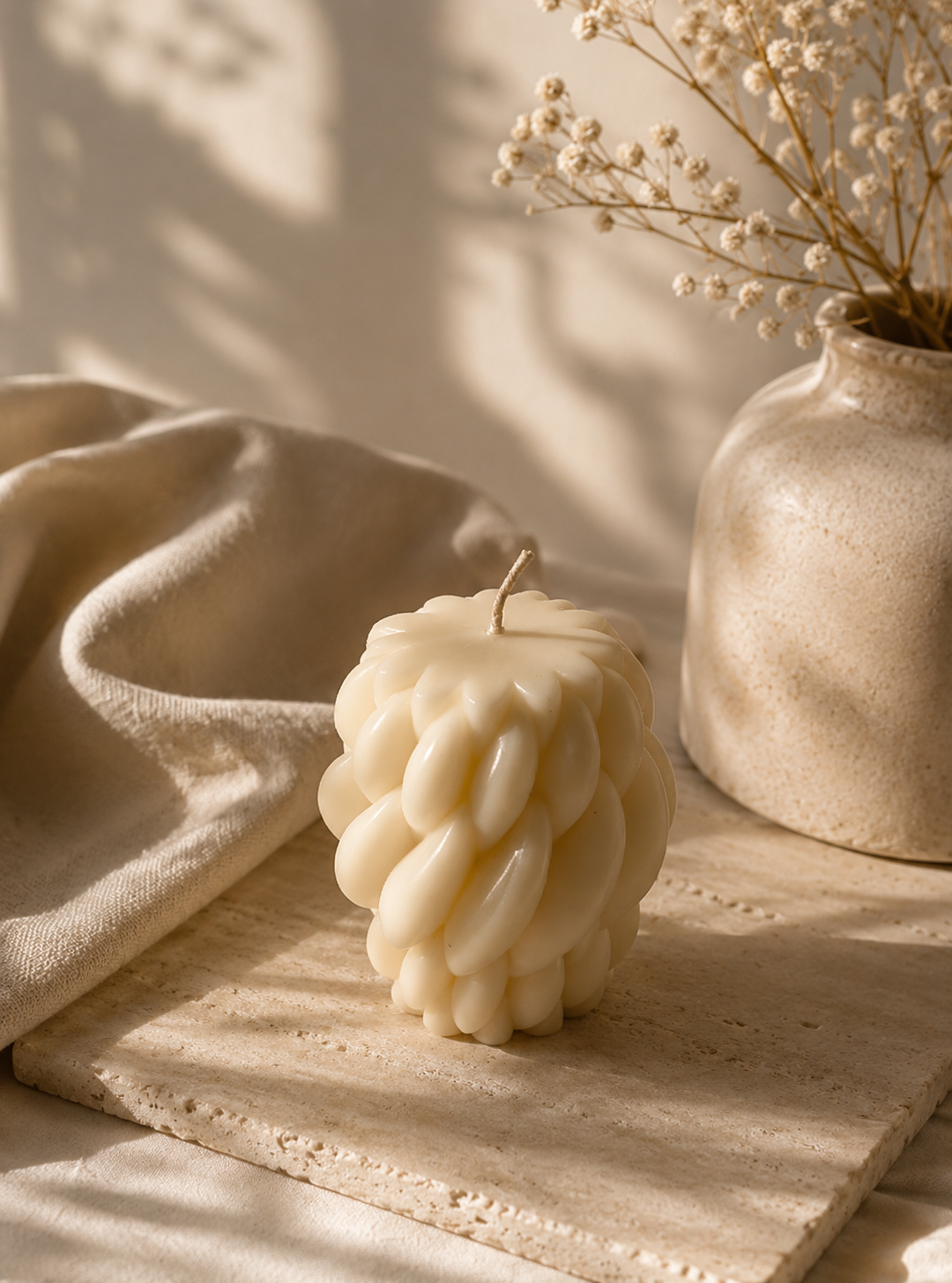 Swirl Rope Candle