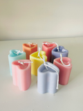 Heart Pillar Candle