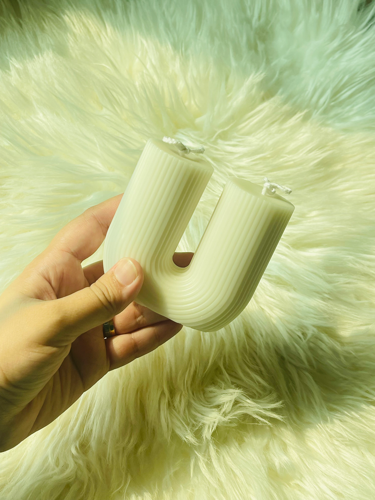 U-Shaped Candle