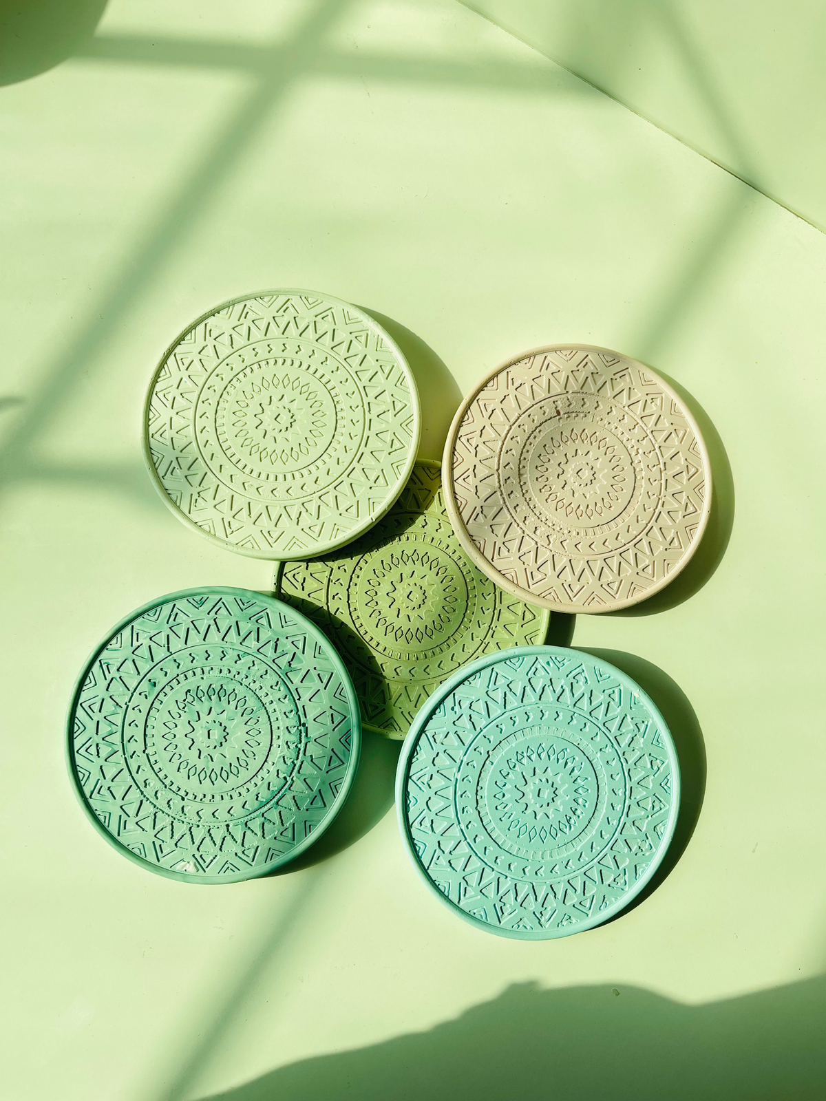 Mandala coaster