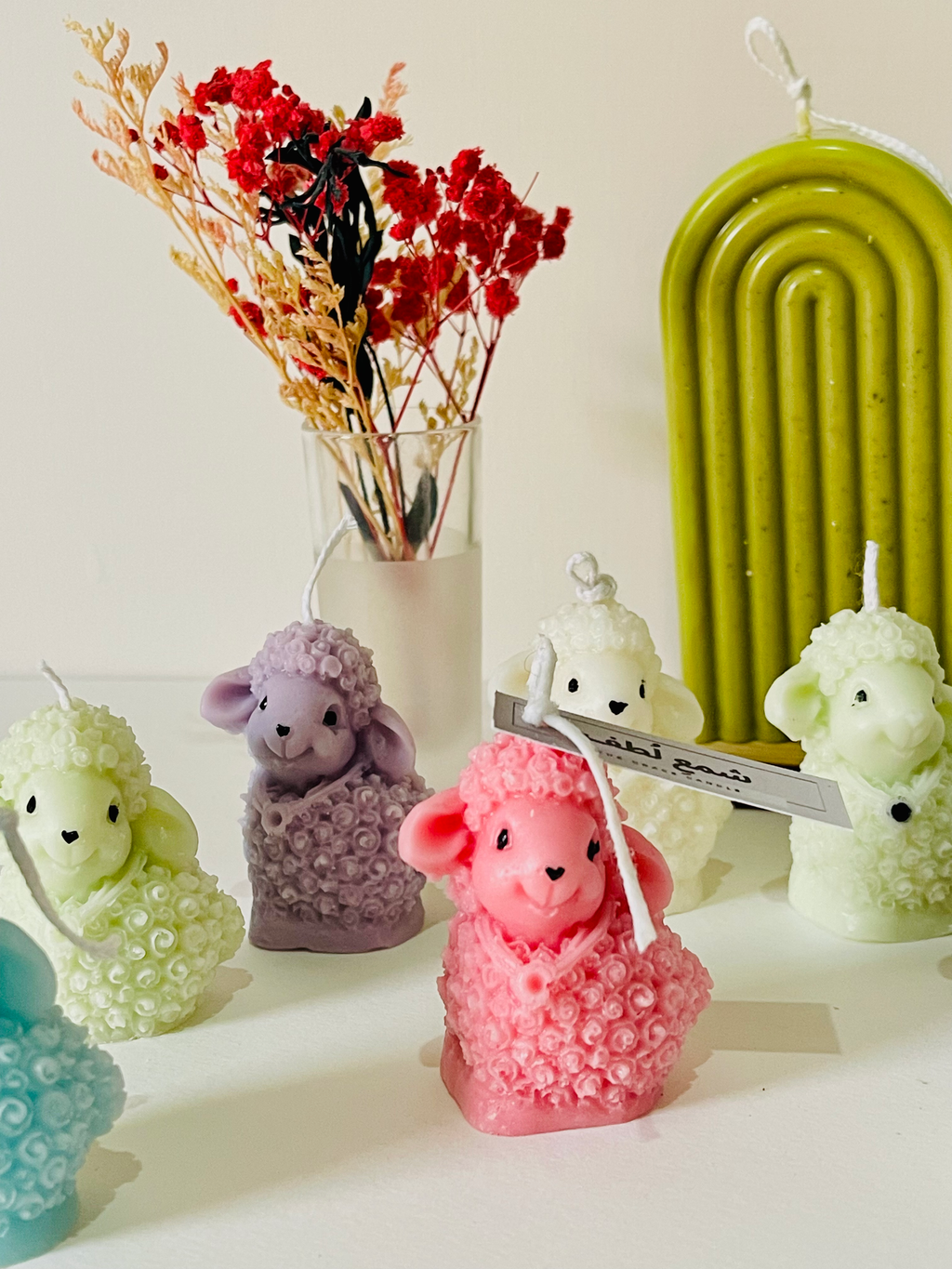 Sheep candle